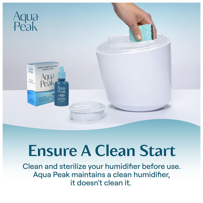 [2-Pack] Humidifier Drops for a Clean Tank - 400+ Uses