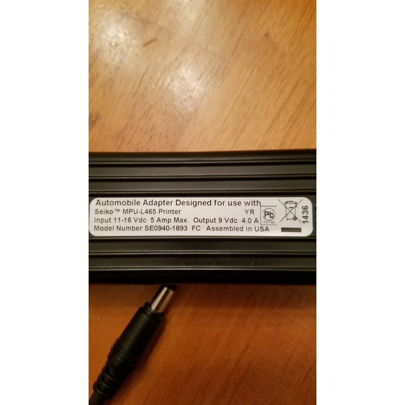Lind NEW Lind Automobile Adapter Seiko Power Supply SE0940-1893 MPU-L465