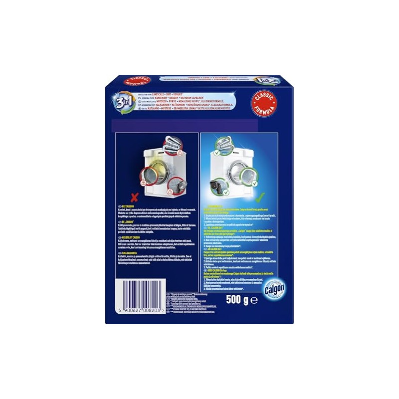 Calgon Anti-Limescale 4 in 1 Powder 500 g