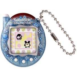 TAMAGOTCHI Bandai Connection Digital Pet Blue Glitter Shell Virtual Pet Electronic Toy With Infra-Red Connection For Shared Fun | Kids Toys For Girls And Boys Are Great Japanese Gifts