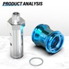 TAILONZ PNEUMATIC 1/4 Inch Sliding Switch Hand Slide Valve, Manual