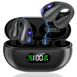2025 Newest Earphone Translator Earphones, Wireless Earphones, Two-Way Simultaneous Interpretation, High Precision, Interpreter, Lightweight, Online Version, Supports 140 Languages, Voice Translator