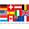 Table/Desk Flag USA City of Chicago Flag FRITZE® + Free