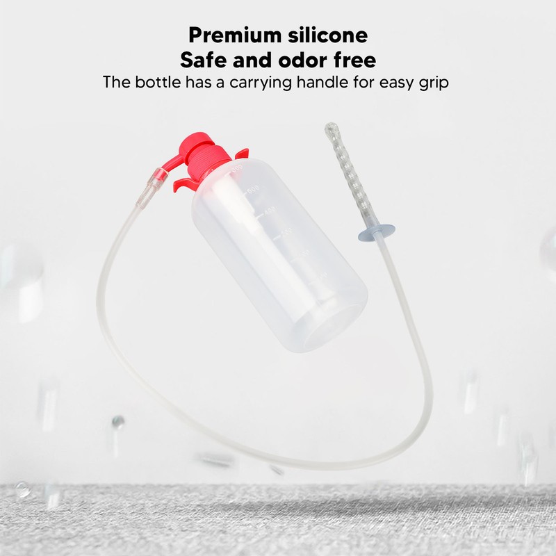 Vaginal Douche Multipurpose 9 Holes Removable Silicone Women Vaginal Cleaner