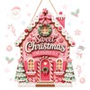 Christmas Door Hanging Sign,Wooden Christmas Door Sign,Christmas Decoration
