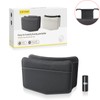 KAFANLIN Car Trash Can small Leather Vehicle Trash Bin Car
