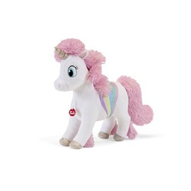Trudi Unicorn Leslie Rainbow Unicorn Plush, Children's Birthday Gift, 28 x 34 x 11 cm, Size M, Fantasy Unicorn Collection, Model 19299