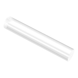 uxcell Acrylic Round Rod, Clear,3" Diameter 12-1/4" Length, Solid Plastic PMMA Bar Stick
