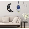 Zingtsing Evil Eye Wall Hanging Decor Turkish Hamsa Hand Wind