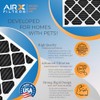 AIRX FILTERS WICKED CLEAN AIR. 16x25x2 Air Filter Odor Eliminator