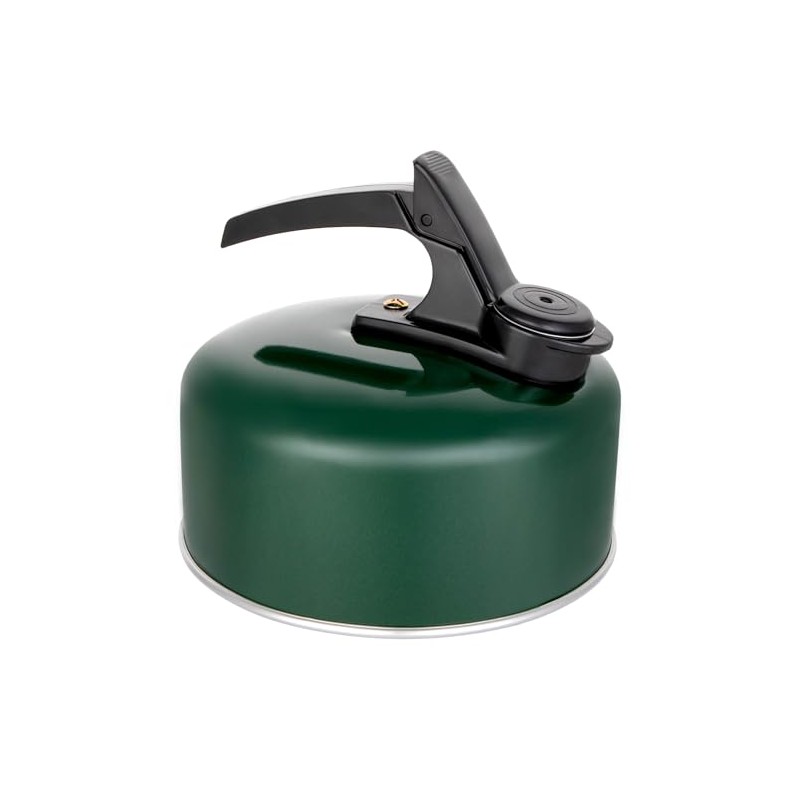2-Litre Green Whistling Kettle – Stainless Steel Stovetop Tea Kettle