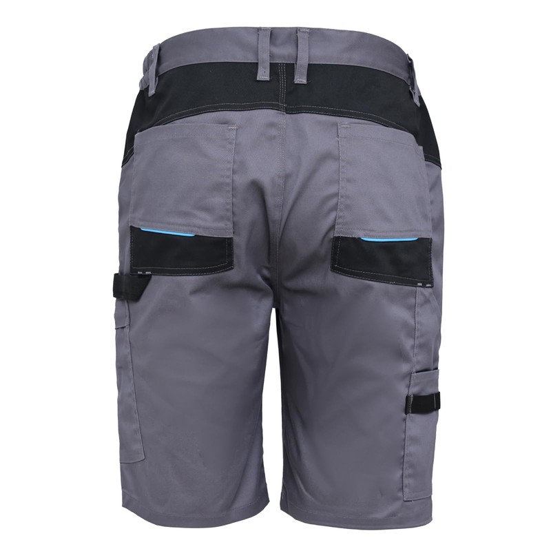 WORK IDEA Men's Stretch Work Shorts with Numerous Pockets and