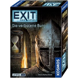Kosmos 692872 - Exit - Das Spiel, Die verbotene Burg, Level: Professional, Escape Room Game, 1 - 4 Players Aged 12 and Over, One-Time Event Game for Adults and Children [German Language Product]