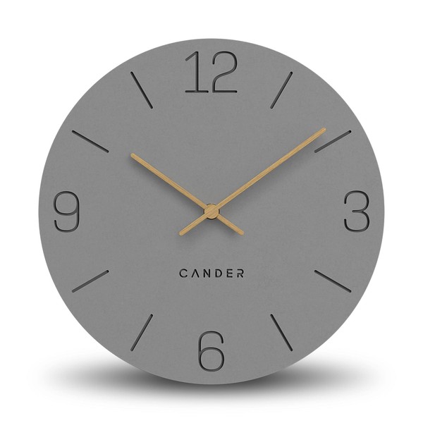 Cander Berlin MNU 2630 H Wall Clock MDF Silent without