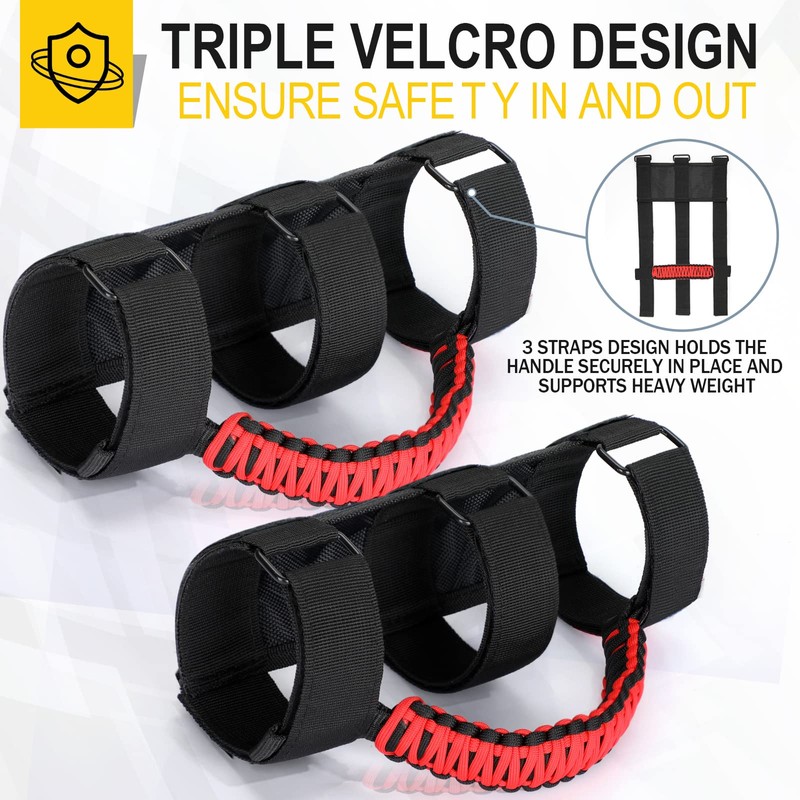 moveland Upgrade 4 Pack Roll Bar Grab Handles Compatible with