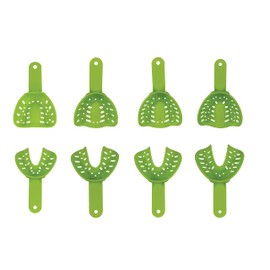 Dentojoy Autoclavable Dental/Orthodontic Impression Trays Pack of 8 Pcs