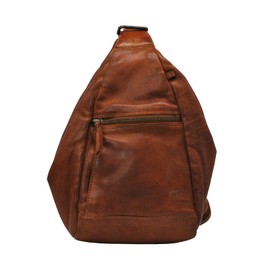 Bear Design Hannie CL 36137 Backpack Genuine Leather, Cognac