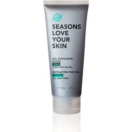 Seasons Love Your Skin Gel Exfoliante de Rostro Semillas de Uva, 100 ml