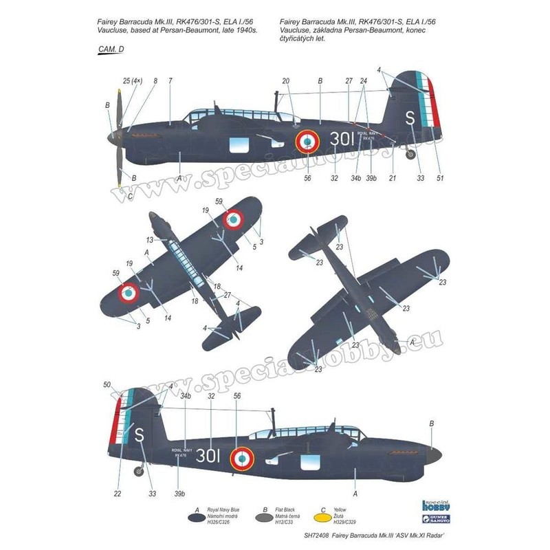 Special Hobby SH72408 Scale Model kit, Unpainted