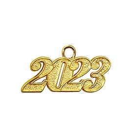 YIIOSS Graduation Tassels Date 2023 Year Charm Gold