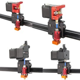 Befenybay Placa de soporte extrusora directa mejorada, filamento flexible de fácil impresión para impresora 3D Ender 3/CR-10 (placa directa)