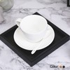 PATIKIL Wood Serving Tray 9.4 Inch, Square Decorative Platter for