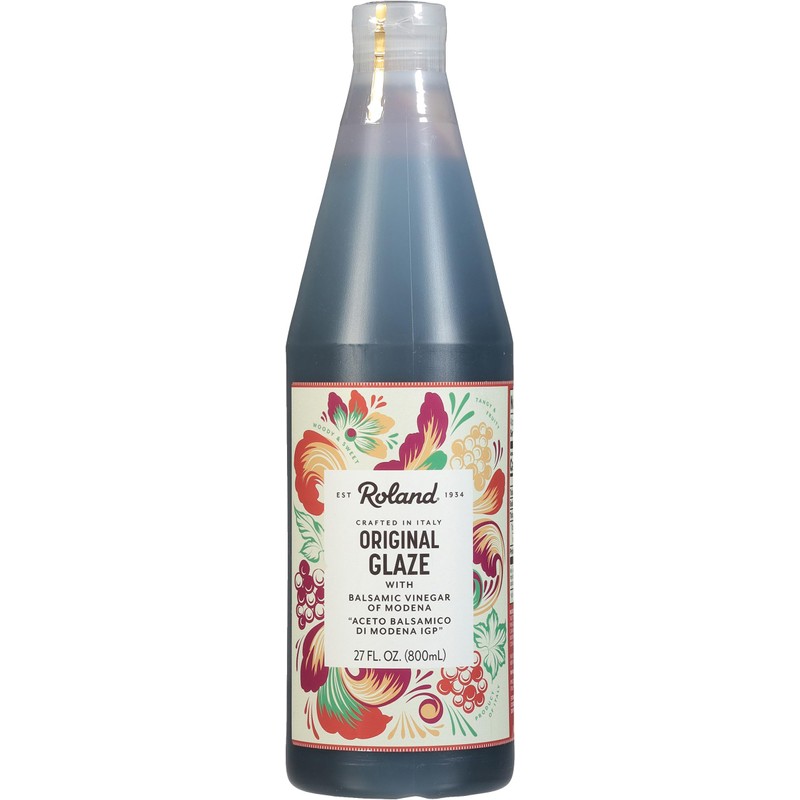 Roland Foods Balsamic Vinegar Glaze of Modena, 27 Ounce
