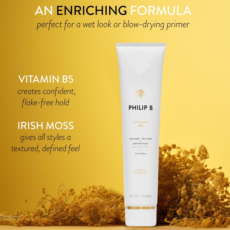 PHILIP B Styling Gel 6 oz. (178 ml) | Soft-Hold