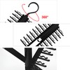 ZSMJAER Tie Holder, Adjustable Tie Holder, 20 Hooks, Does Not