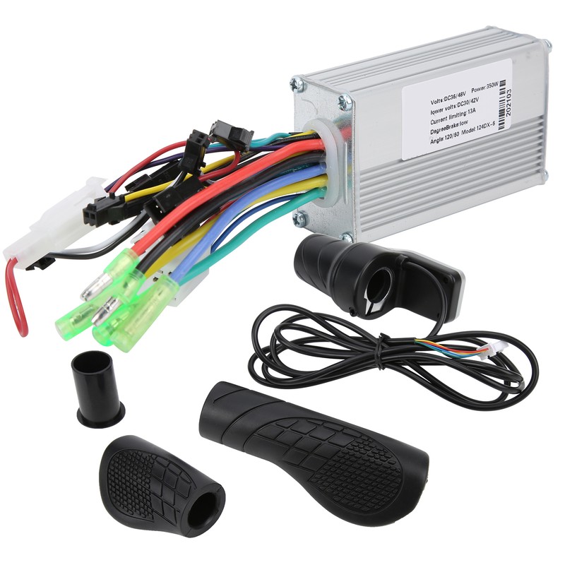 36V/48V 350W Brushless Controller with LCD and 124DX Half Twist
