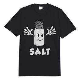 Salt Shirt | Funny Power Matching Salt and Pepper Tee Gift Comfort Colors Adult Heavyweight T-Shirt