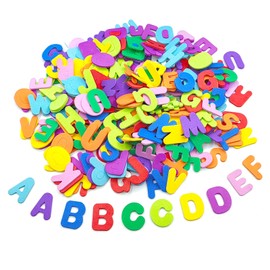 IFKEGON 1040Pcs Foam Letter Stickers, Colorful self -Adhesive Puffy Alphabet Shapes, A-Z Materials for Crafts and Teaching (1inch)