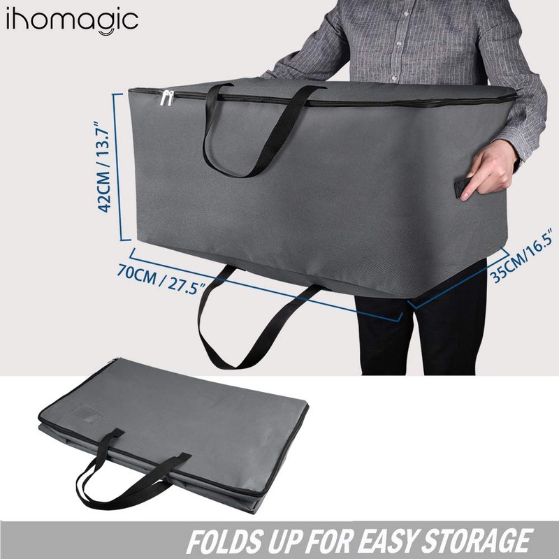 IHOMAGIC 105L Extra Large Storage Bag, Pack of 2 Foldable