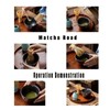 Matcha Whisk Natural Bamboo Tea Powder Whisk Semi-Handmade Chasen for