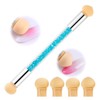 Nail Art Rendering Tools, Double Head Ombre Sponge Stick with