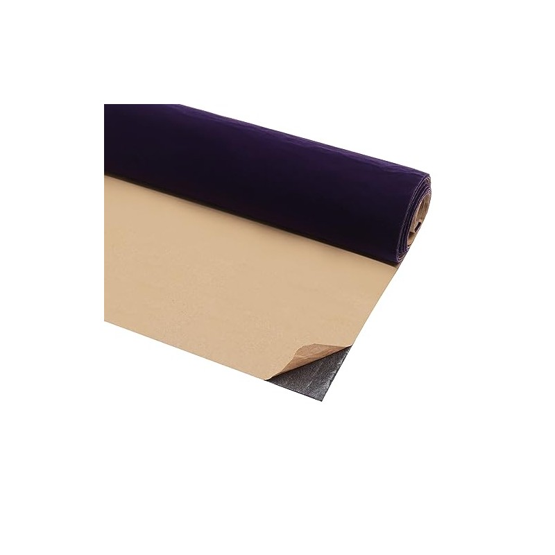 14.5"x78.7" Self Adhesive Velvet Drawer Liner Roll Felt Fabric Velvet