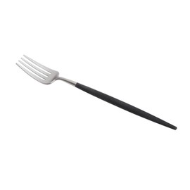 Cutipol GOA GO07 Dessert Fork, Black, 7.3 inches (18.5 cm)
