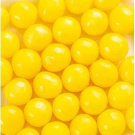 B.I.Distributors LEMON SOURS- Sour Lemon Candy Balls- BULK CANDY- 1/2 POUND