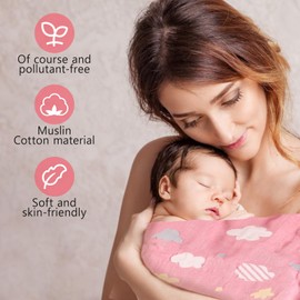 Baby Shower Gifts, LOFTANK Newborn Baby Girls Gift, Baby Girl Gifts, Baby Girl Gift Basket, Unique Baby Gift Essential Stuff, Gender Reveal Gifts, Baby Girl Gifts with Baby Blanket, Infant Gift Set