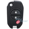 KeyMaster Upgraded Flip Remote Key Shell Case Fob for Toyota