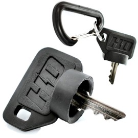 HD Switch - 2 Pack - Premium Ignition Key Set Fits John Deere for EZTrak, EZ-Trak, Ztrak Z225, Z235, Z245, Z255, Z425, Z435, Z445, Z465, OEM Upgrade