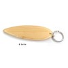 AXLorange Mini Surfboard Hawaii Wooden Keyring with Lettering, Approx. 10