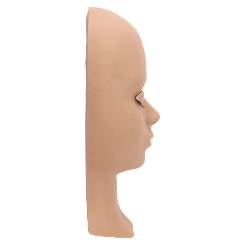 Lash Mannequin Head Soft Silicone Replaced Eyelids Mannequin Head for