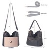Large Crossbody Bags Ladies Shoulder Handbags Purse and Wallet Set