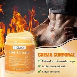 MUBILL Crema Reductora, Crema Caliente, Gel Quemador Rápido, Grasa Corporal Masaje Gel para Perder Peso, Hot Gel Adelgazante y Anticelulits Quema Gras