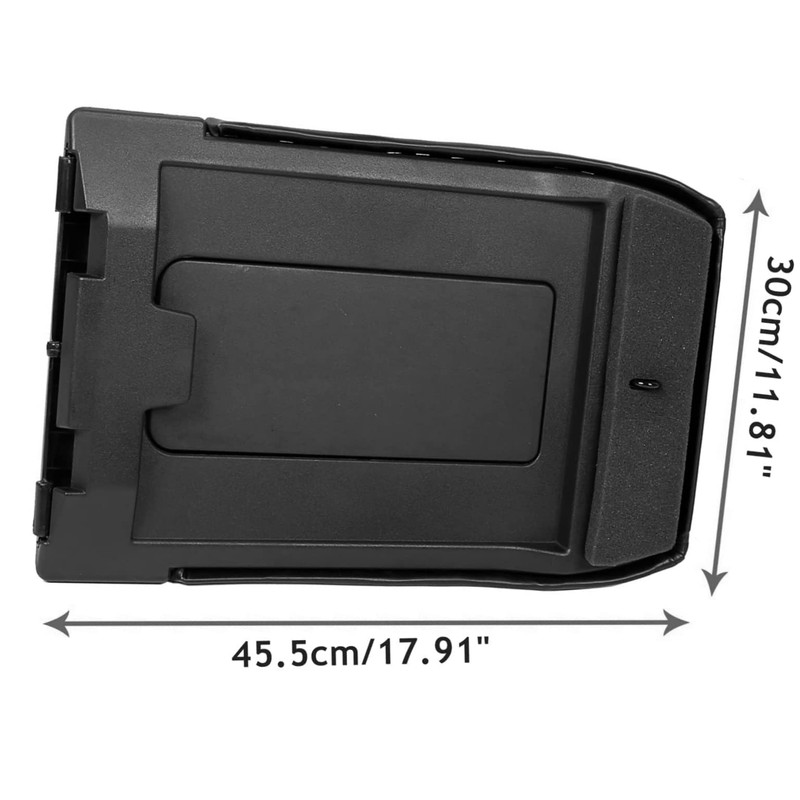 7BLACKSMITHS Center Console Lid Replacement Kit Compatible with Chevy Silverado