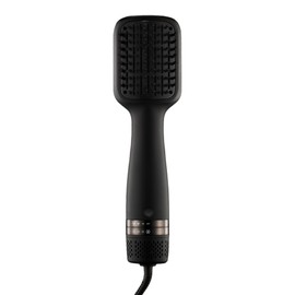 Kristin Ess Hair Volumizing Blow Dryer Brush - Blowout + Hair Straightening Brush - Ceramic + Ionic - Dry, Smooth + Volumize Hair - Flat Padel Base for Faster Blowout - 3 Wind Speeds + 4 Heat Settings