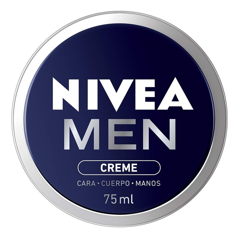 NIVEA MEN Creme (75ml), crema humectante multipropsito para el cuerpo,