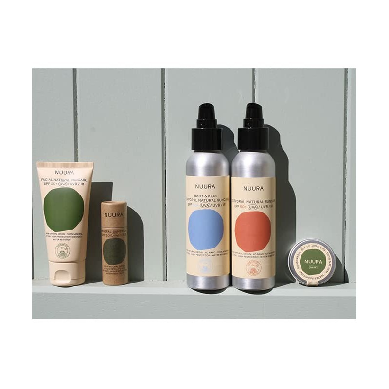 Nuura Organic Sun Protection SPF 50 UVA/UVB Highly Effective for