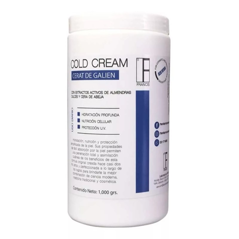 Laboratorios Francis 2 Pack Crema Facial 1k Cold Cream Almendras